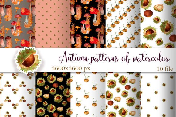 Download Pumpkins &amp; Fall Digital Papers, Autumn - Fall digital papers Collection