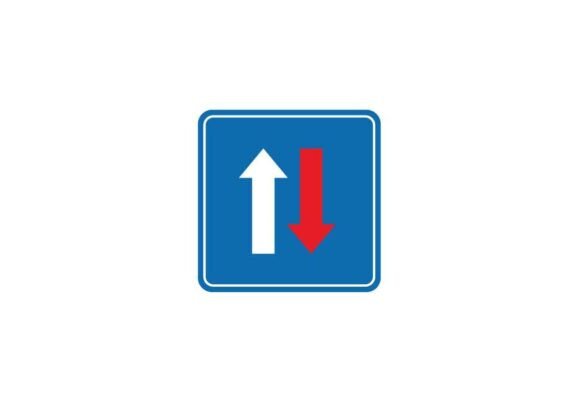 Download Give Way to Oncoming Road Sign - Premium Resources